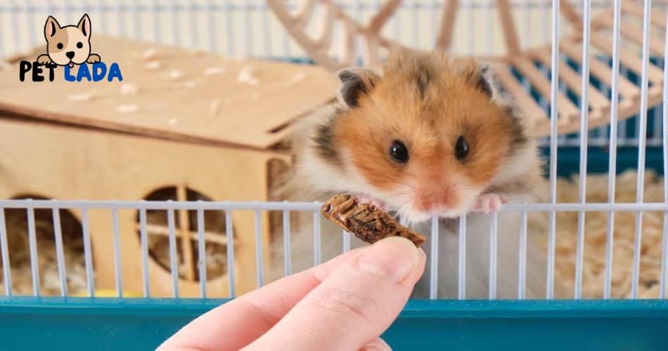 Cages of Syrian Hamsters