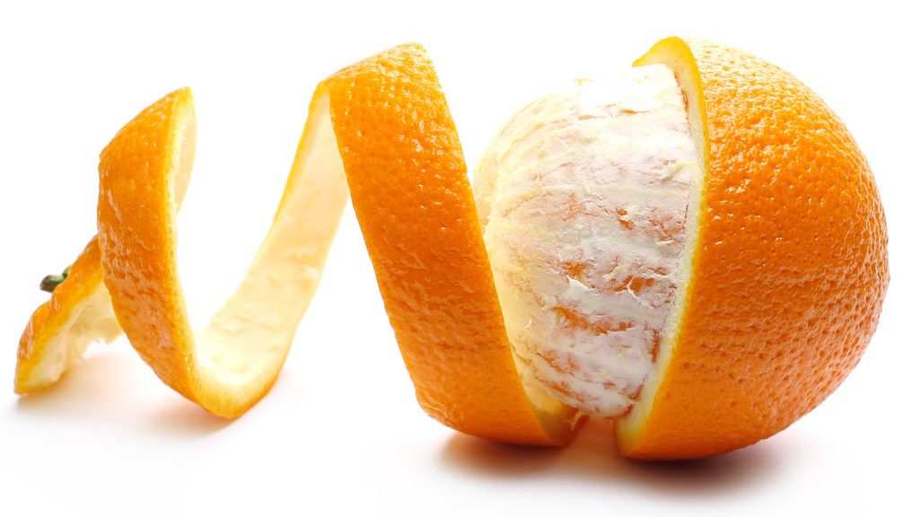 orange peels