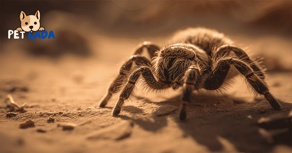 Golden Blue-Legged Baboon Spider