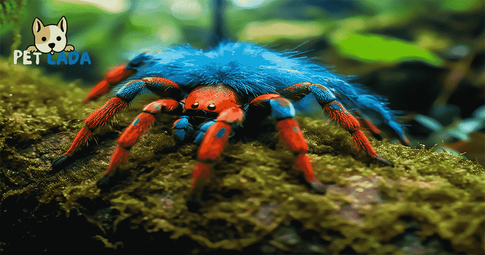 Peacock Blue Tarantula